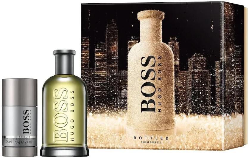 Boss Bottled Geschenkset mit 200ml Eau de Toilette + Deo Stick für 64,99€ (statt 75€)