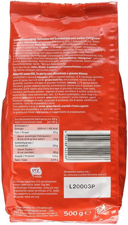 Jeden Tag Gebäckmischung, 500 g ab 1,03€ (statt 1,49€)   Prime Sparabo