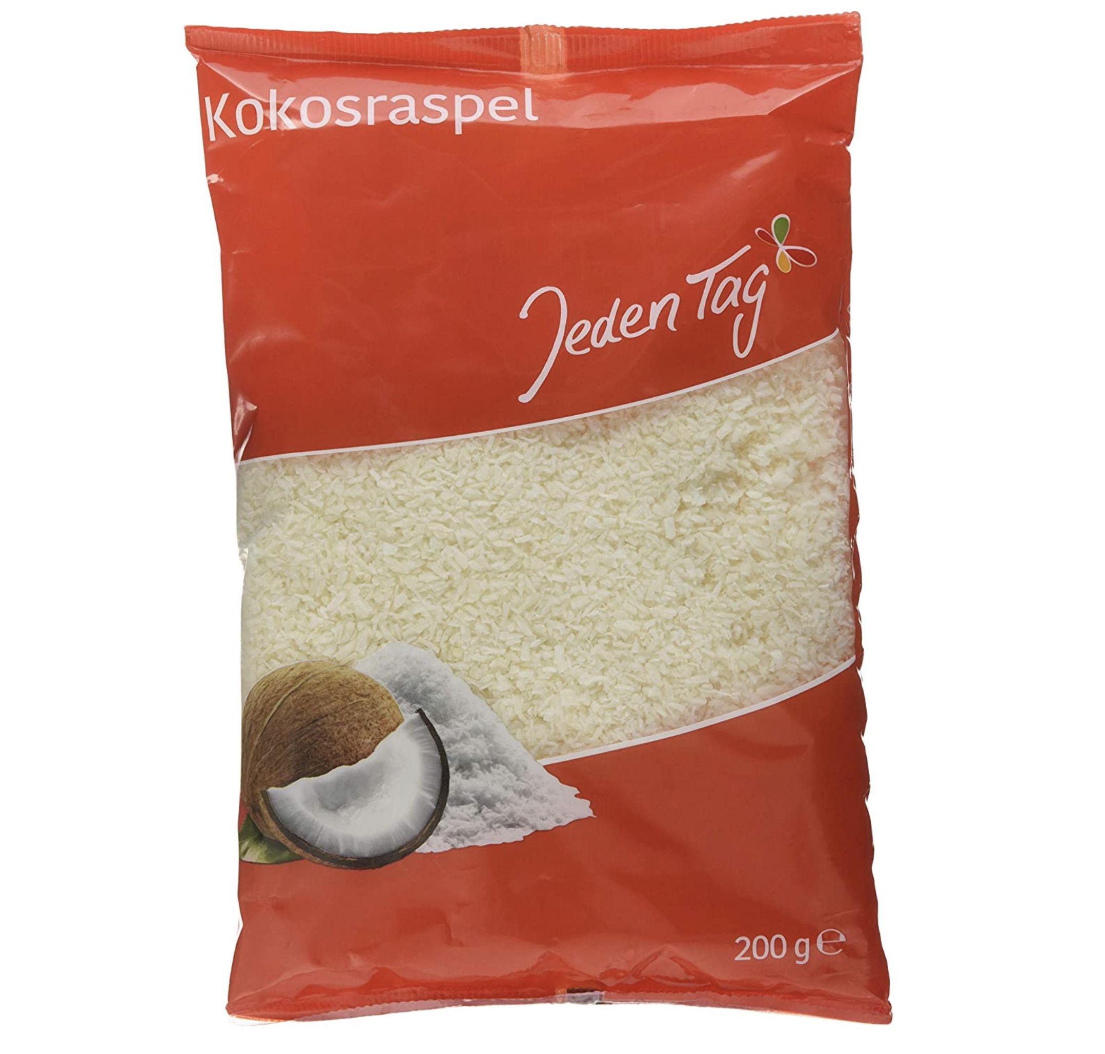 200g Jeden Tag Kokosraspeln für 0,99€   Prime