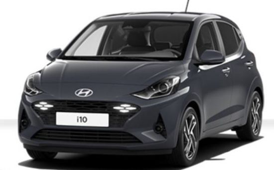 Privat: Hyundai i10 Select 1.0 für 89€ mtl.   LF: 0.47