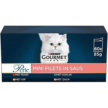 60er Pack Purina Gourmet Perle Katzenfutter, 85g Beutel ab 22,03€ (statt 30€)