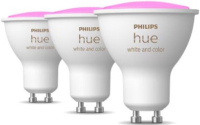 💡 3er Pack Philips Hue White & Color GU10   mit BT & dimmbar für 105,99€ (statt 128€)