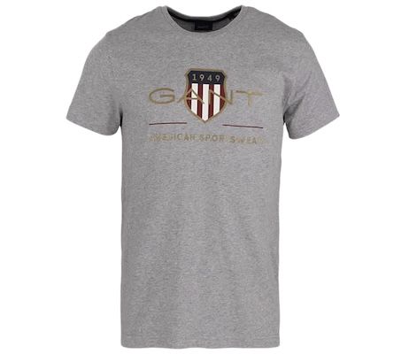 2x GANT Archive Shield Baumwoll T-Shirt ab 40€ (statt 64€)