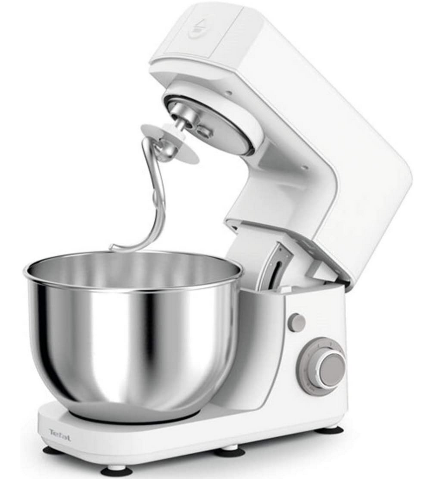 Tefal QB1501 Masterchef Essential Küchenmaschine, 800 W, 4,8L für 56,99€ (statt 98€)