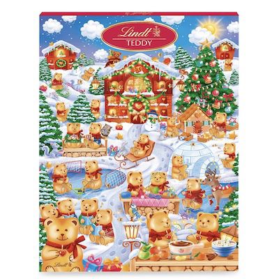 🧸🎄Lindt Schokolade Teddy Wimmelbild Adventskalender 2024 für 20,99€ (statt 31€)