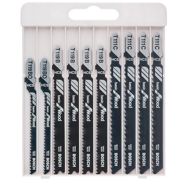 Bosch Professional 10 tlg. T Stichsägeblatt Set für 6,78€ (statt 12€)  prime