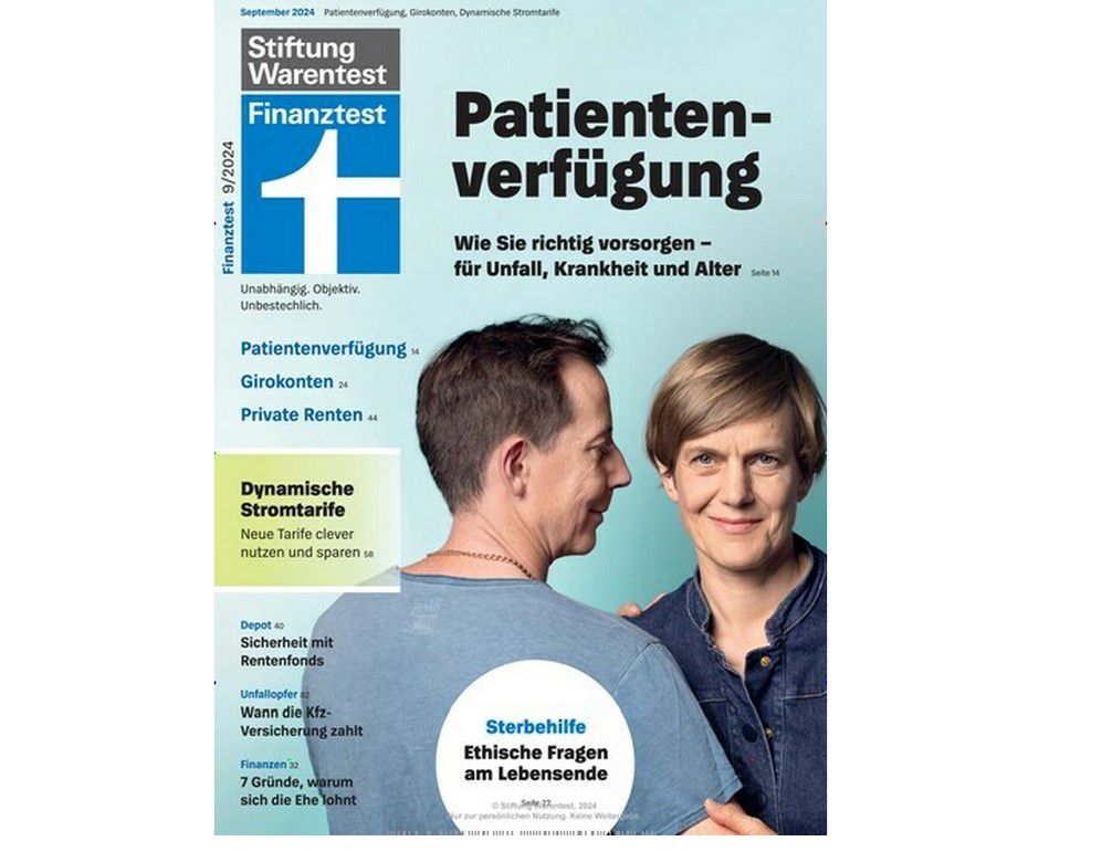 3 Ausgaben Finanztest komplett GRATIS – auch test-Magazin