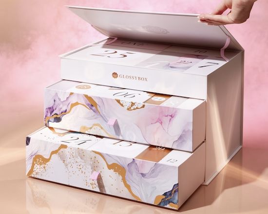 💄 Glossybox Beauty Adventskalender für 66,33€   Produkte im Wert von über 700€