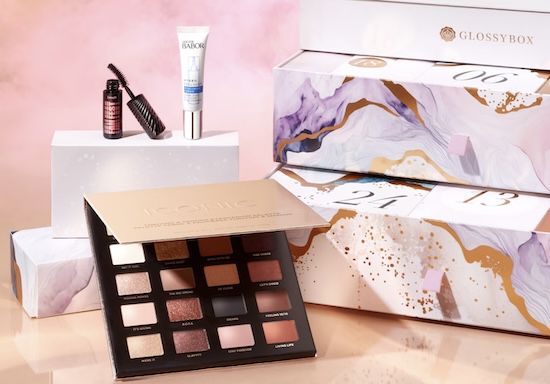 💄 Glossybox Beauty Adventskalender für 66,33€   Produkte im Wert von über 700€