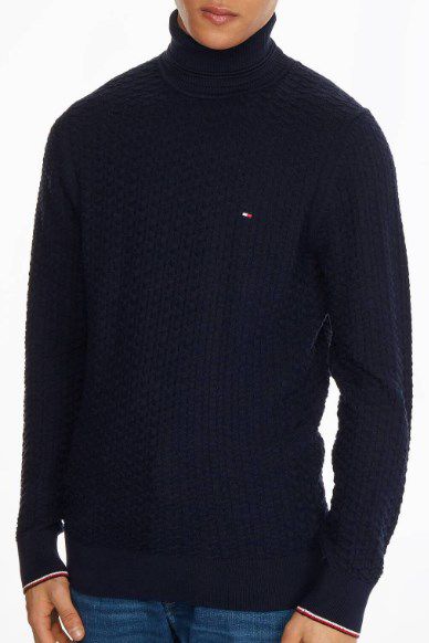 Tommy Hilfiger Herren Rollkragenpullover   verschiedene Farben für 93,88€ (statt 120€)