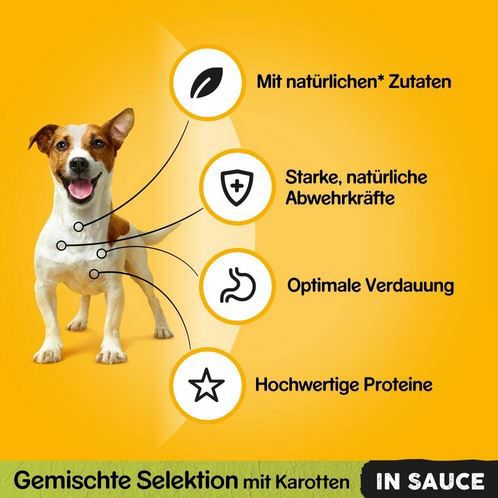 40er Pack Pedigree Gemischte Selektion in Sauce, 100g Beutel ab 11,47€ (statt 16€)