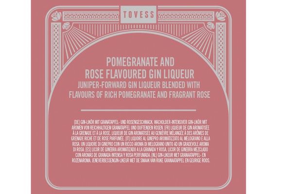 1 x 0,7L Tovess Rosen & Granatapfel Gin Likör für 8,97€ (statt 13€)   Prime