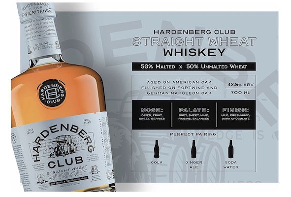 1 x 0,7l Hardenberg Straight Wheat Whiskey für 20,39€ (statt 26€)   Prime