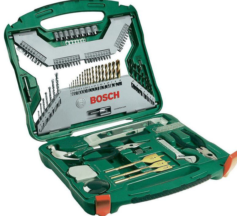 Bosch PSR 1800 LI 2 Akku Bohrschrauber + X Line 103tlg Box für 119,95 (statt 176€?)