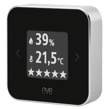 Eve Room Luftgütemonitor mit HomeKit für 69,95€ (statt 90€)