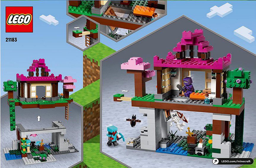 LEGO Minecraft 21183 Das Trainingsgelände für 35,99€ (statt 50€)