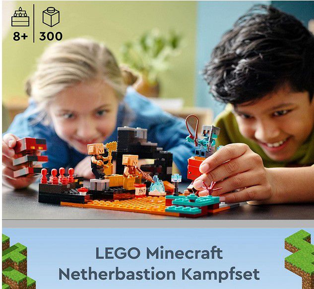 LEGO Minecraft 21185 Die Netherbastion für 21,99€ (statt 29€)