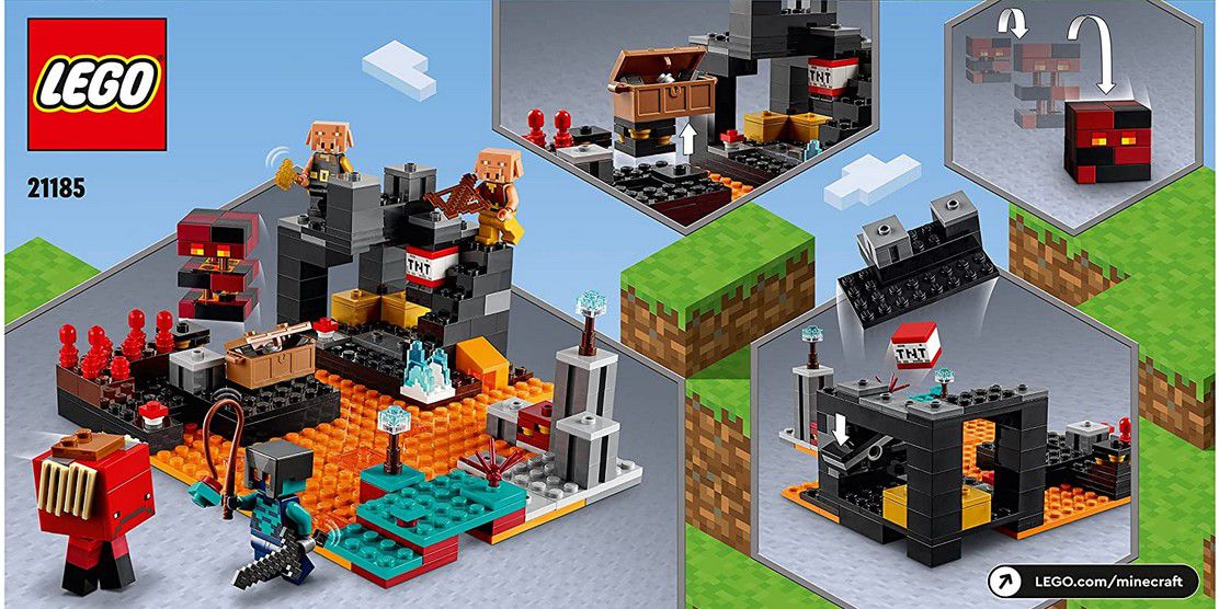 LEGO Minecraft 21185 Die Netherbastion für 21,99€ (statt 29€)