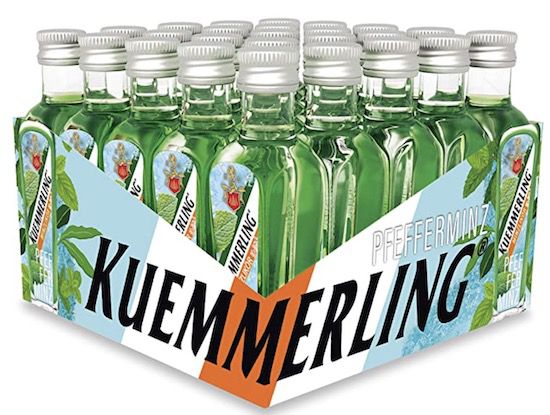 25x 0,02 l Kuemmerling Pfefferminz 21% vol. für 9,49€ (statt 12€)   Prime