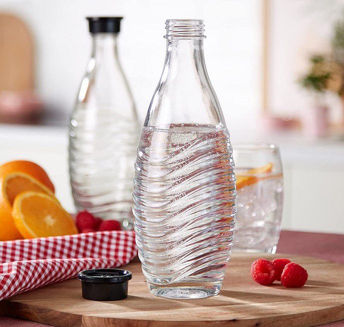 3 x Crystal SodaStream Glasflaschen für 19,99€ (statt 29€)