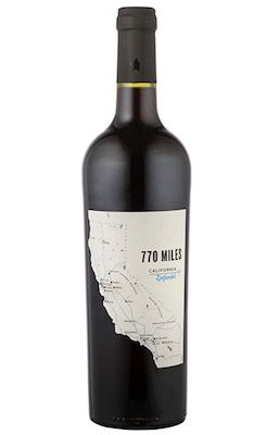 770 Miles   trockener Rotwein Zinfandel aus Kalifornien für 3€   Prime