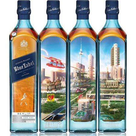 🥃 Johnnie Walker Blue Label   Cities of the Future, 0,7L für 157,84€ (statt 182€)