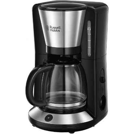 Russell Hobbs Adventure Kaffeemaschine mit 1,25l Glaskanne für 26,39€ (statt 35€)   Prime