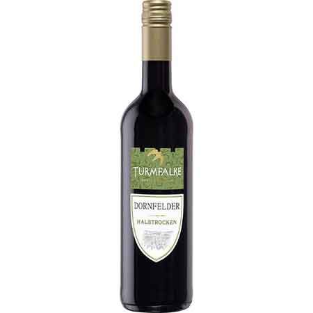 Turmfalke Dornfelder Qualitätswein, halbtrocken, 0.75l ab 1,43€ (statt 2,19€)   Prime Sparabo