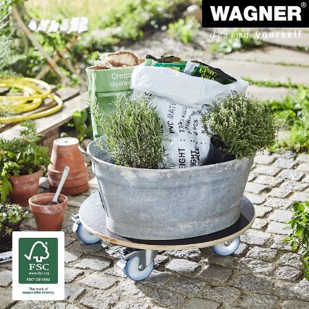 Wagner Maxigrip Pflanzenroller, 58x14,5cm bis 300Kg für 49,99€ (statt 61€)