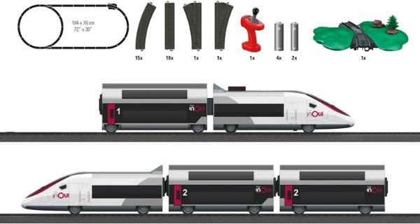 Märklin my world Modelleisenbahn Set, TGV Duplex, Spur H0 ab 46,74€ (statt 66€)