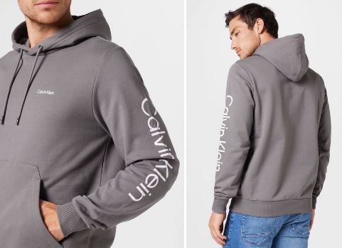 Calvin Klein Sweatshirt in Grau für 63,92€ (statt 80€)