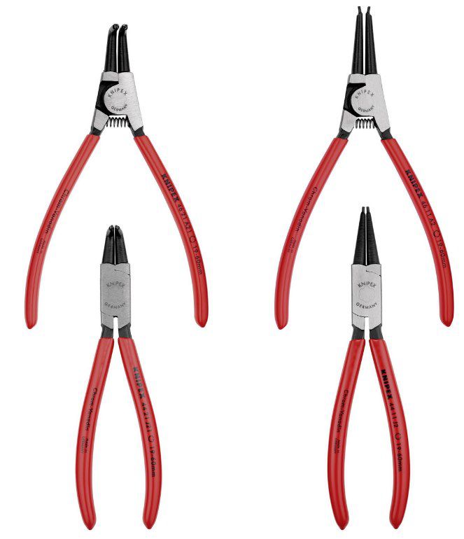 Knipex Sicherungsringzangen Set (210mm) ab 39,91€ (statt 58€)