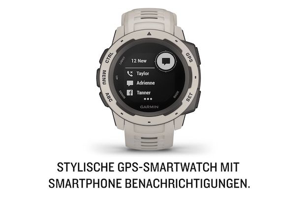 Garmin Instinct   wasserdichte GPS Smartwatch für 179,99€ (statt 213€)