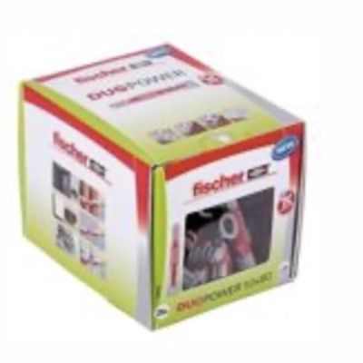 25er Pack fischer DUOPOWER 10 x 80 Universaldübel für 6,38€ (statt 8€)