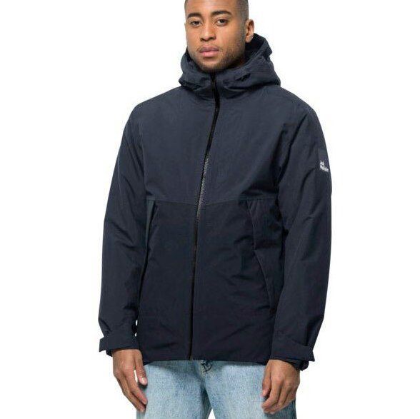 Jack Wolfskin Outdoorjacke TEMPELHOF in Dunkelblau für 118,99€ (statt 140€)