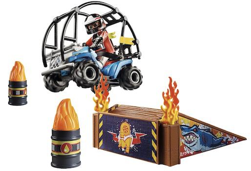 Playmobil Stuntshow Quad mit Feuerrampe (70820) für 8€ (statt 13€)