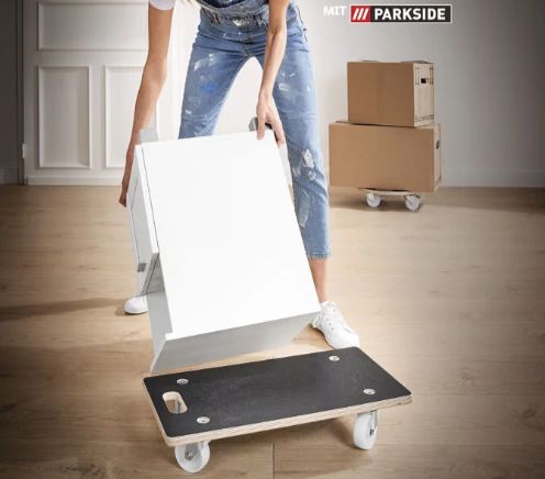 Parkside Universal Transporthilfen, eckig, max. 250kg für 15,94€ (statt 22€)