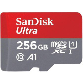 Sandisk Ultra A1 microSDXC 256GB ab 15,99€ (statt 21€)