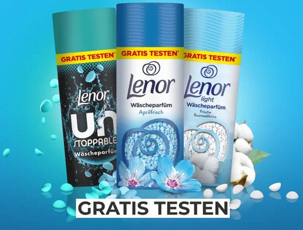 Lenor Unstoppables kostenlos ausprobieren