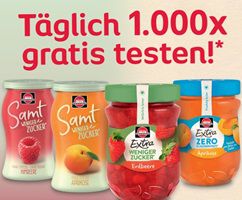 Schwartau Extra Weniger Zucker kostenlos ausprobieren