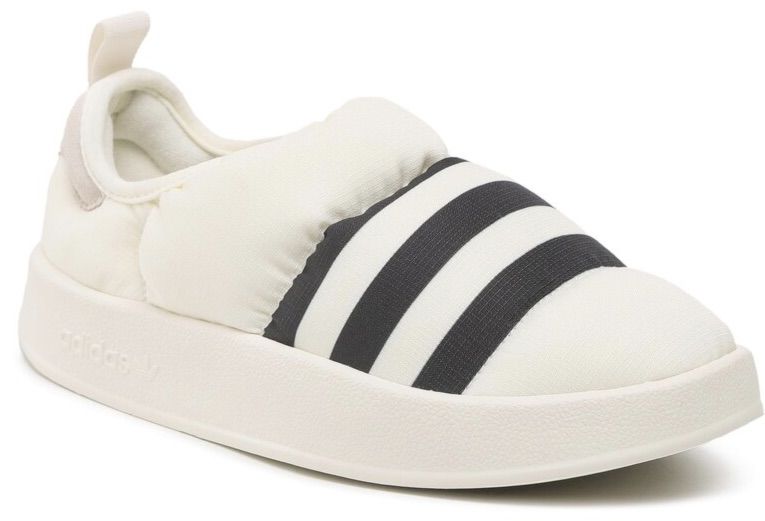 adidas Originals PUFFYLETTE Hausschuh in Weiß für 41,99€ (statt 75€)