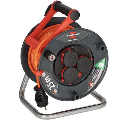 25m Brennenstuhl Garant V2 IP44 Outdoor Kabeltrommel für 55,24€ (statt 66€)