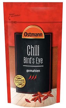 4x 35g Ostmann Chili scharf Birds Eye für 7,78€ oder 250g Beutel 9,51€