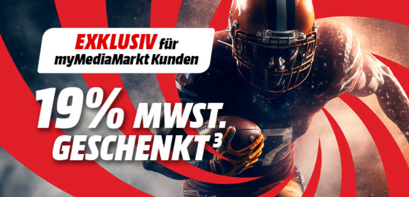 SATURN & MediaMarkt Aktion 2025 mit 19% MwSt. geschenkt ab 9 Uhr!