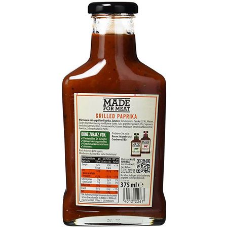 3 x Kühne Made for Meat Grilled Paprika á 375ml ab 7,77€ (statt 9€)   Prime