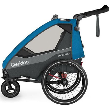 Qeridoo Sportrex 1 Limited Edition Fahrradanhänger für 329€ (statt 419€)