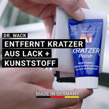 Dr. Wack A1 Kratzer Polish, inkl. Mikrofasertuch für 11,39€ (statt 15€)