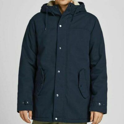 Jack & Jones Parka in Blau oder Olive ab 21,59€ (statt 56€) XS bis M