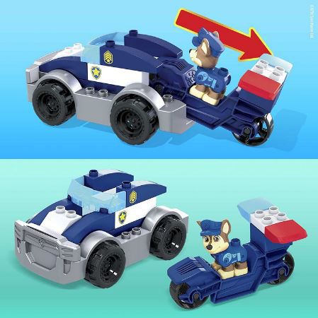 MEGA Bloks Paw Patrol Polizei Bauset für 8,13€ (statt 15€)   Prime