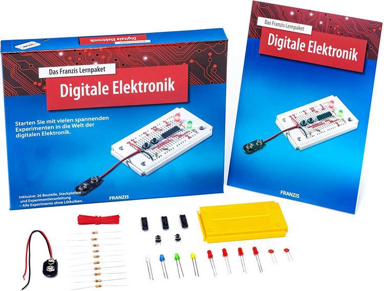 Franzis Lernpaket   Digitale Elektronik für 19€ (statt 29€)